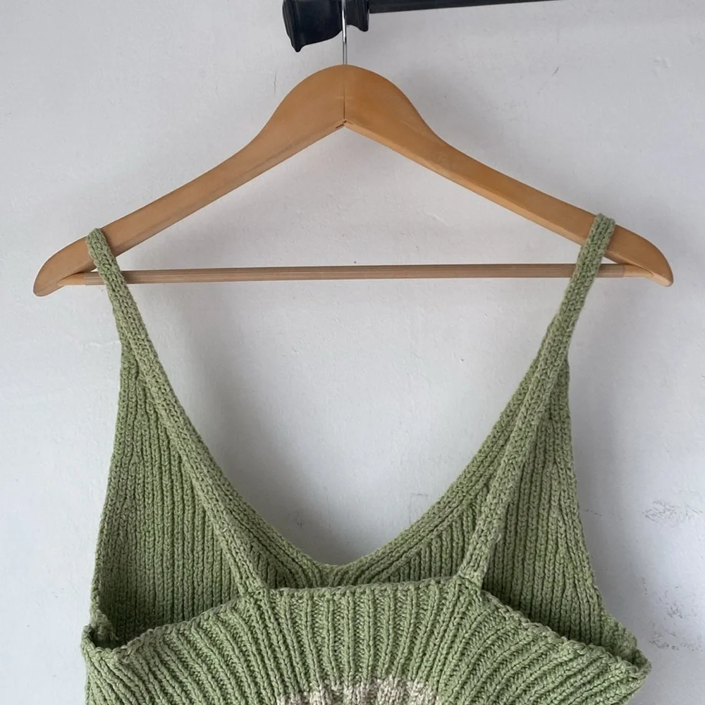 Free People M Here All Day Brami Top